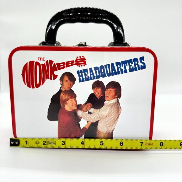 The Monkees Headquarters Vintage Lunchbox Collector Tin Address Book Pad Pencil - Picture 10 of 12
